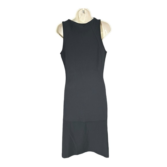 NWT Athleta Midi Dress. Ribbed top with Lightweight Traveler Fabric. M and Small - Picture 2 of 5